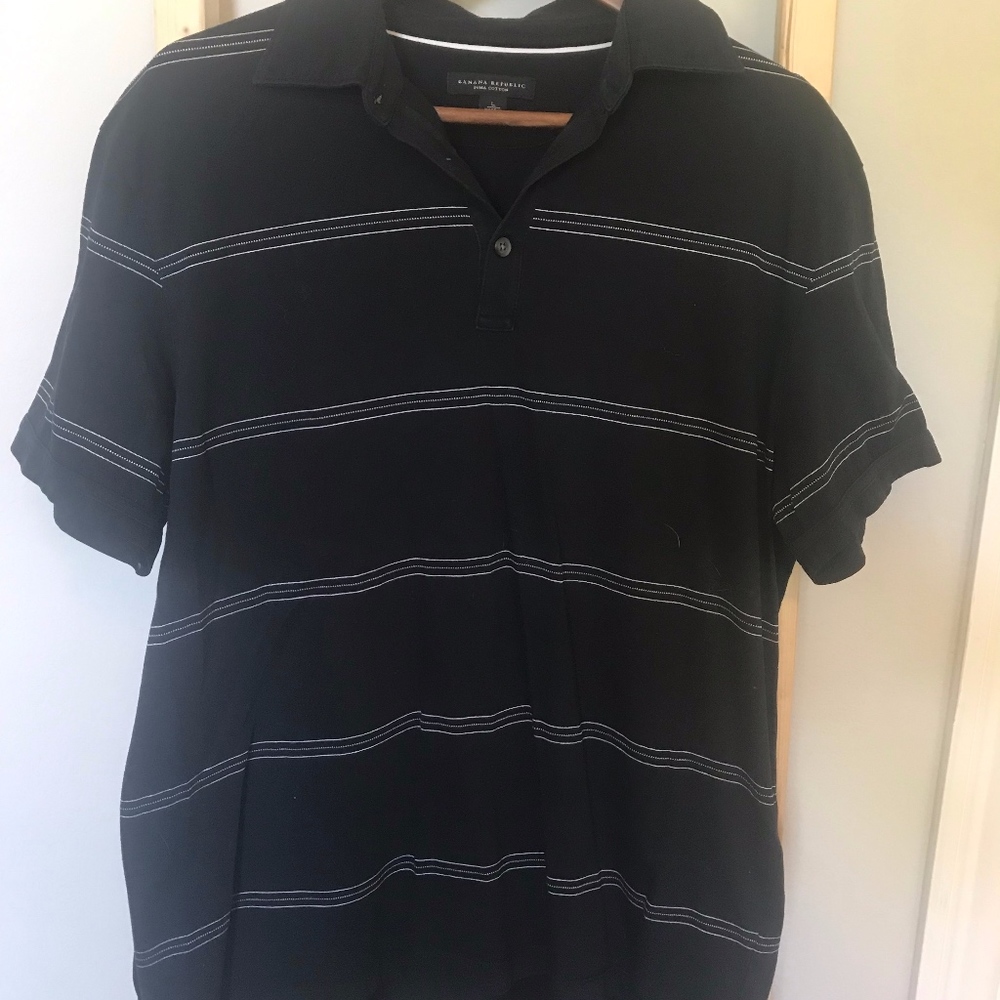 Banana Republic Pima Cotton polo shirt, L